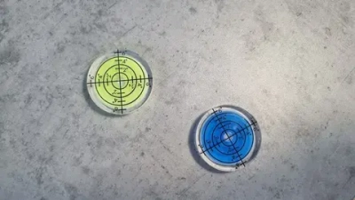 Уровень круглый пузырьковый мини, строительный mini уровень круглый. от QBuy. Салатовый