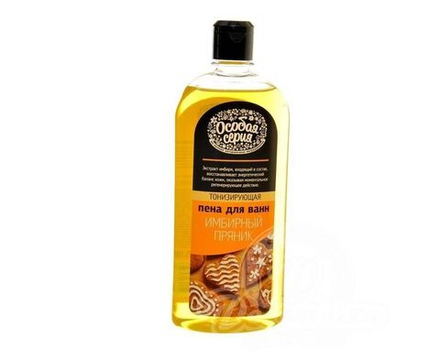 Особая серия Пена для ванн ИМБИРНЫЙ ПРЯНИК 730 г *5*10*