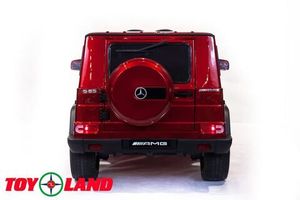 Детский электромобиль Toyland Mercedes Benz G65 красный фото №5
