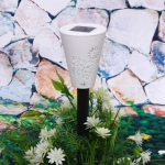 Фонарь садовый «Цветение» 35*7,5*7,5см, на солнечной батарее