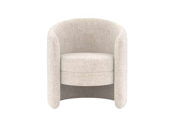 Кресло Ellipse E7.4 (молочный, рогожка)