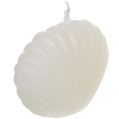 Свеча «Морская ракушка» 6*4,5, Белый