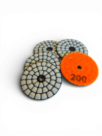Алмазный шлифовальный круг для гравера (черепашка) для сухой и мокрой шлифовки Ø50мм P200