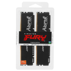 Оперативная память Kingston 32GB DDR5 5600 FURY Beast Black EXPO DIMM (Kit 2*16gb) 1RX8 36-38-38 1.25V KF556C36BBEK2-32