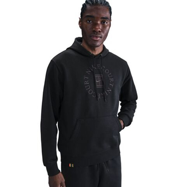 Мужская теннисная кофта Nike Court Heritage French Terry - black/anthracite