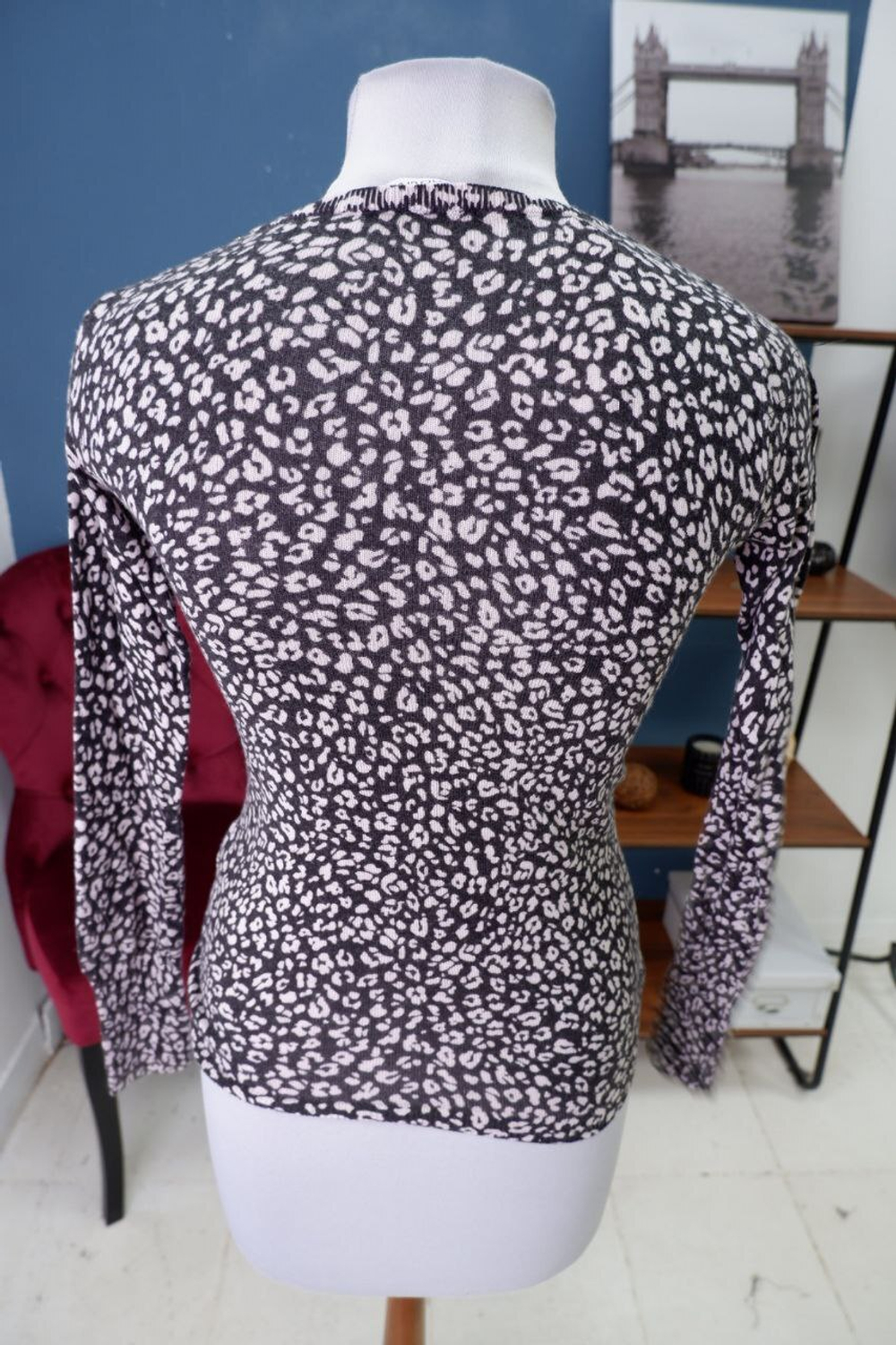 Джемпер Motivi с принтом 44 размер