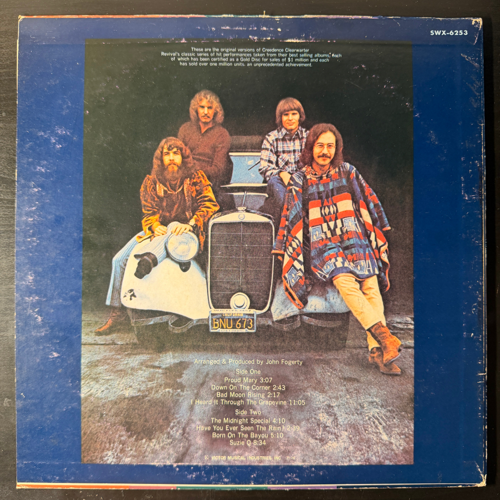 Creedence Clearwater Revival ‎– Creedence Gold (Япония 1976г.) Т
