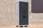 Уличный шкаф TOOMAX 2х дверный глубокий SANTORINI XL (4 полки)
