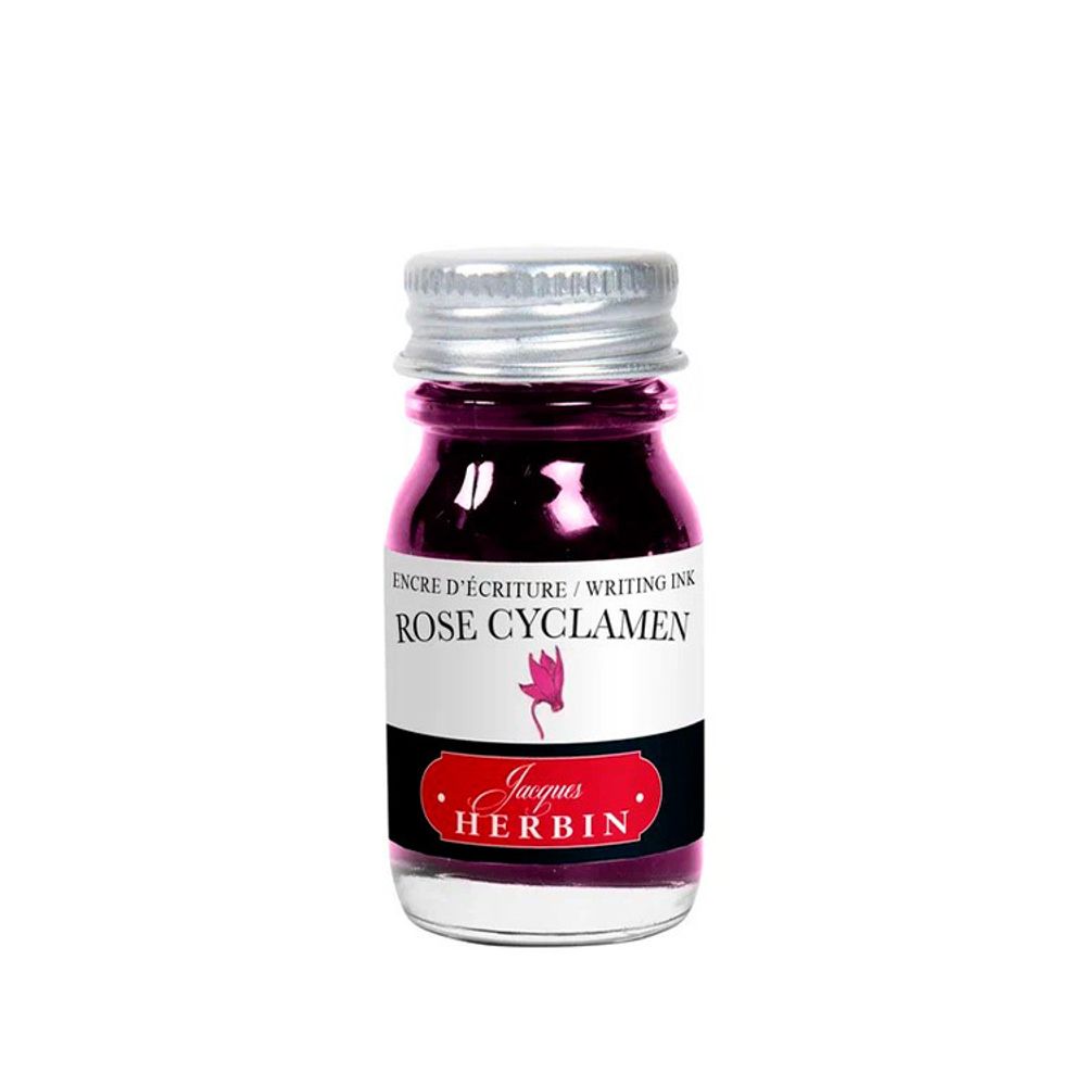 Чернила во флаконе Herbin 10 мл Rose cyclamen Розовый Цикламен (11566T)