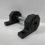 НЕТ - № 4 (большой, на трубу) / Крепление для фары либо балки на трубу, 24-50 мм (2 шт. / комплект)