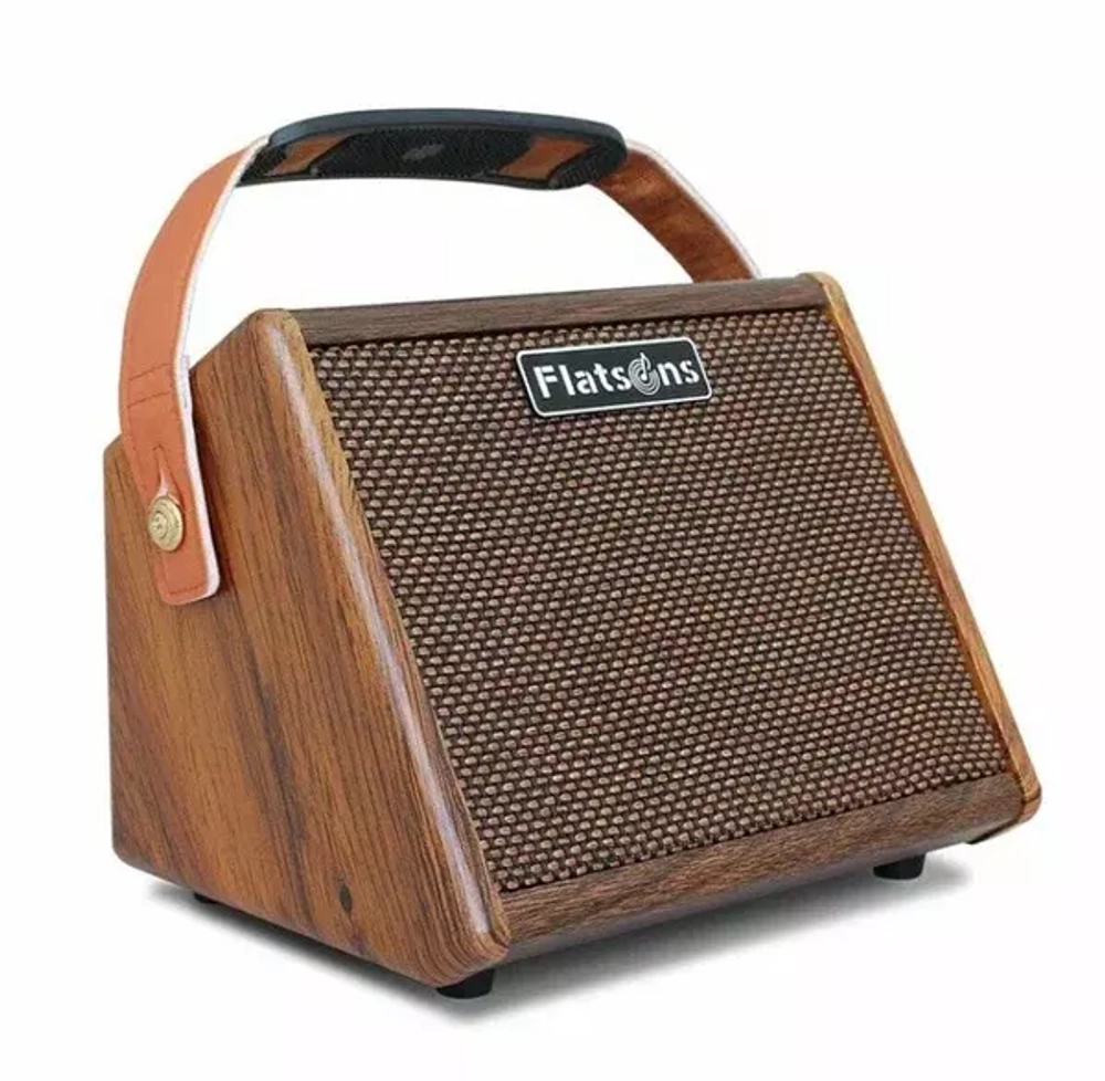 Flatsons Crush-15 Комбо усилитель гитарный, портативный, 15Вт, Bluetooth.