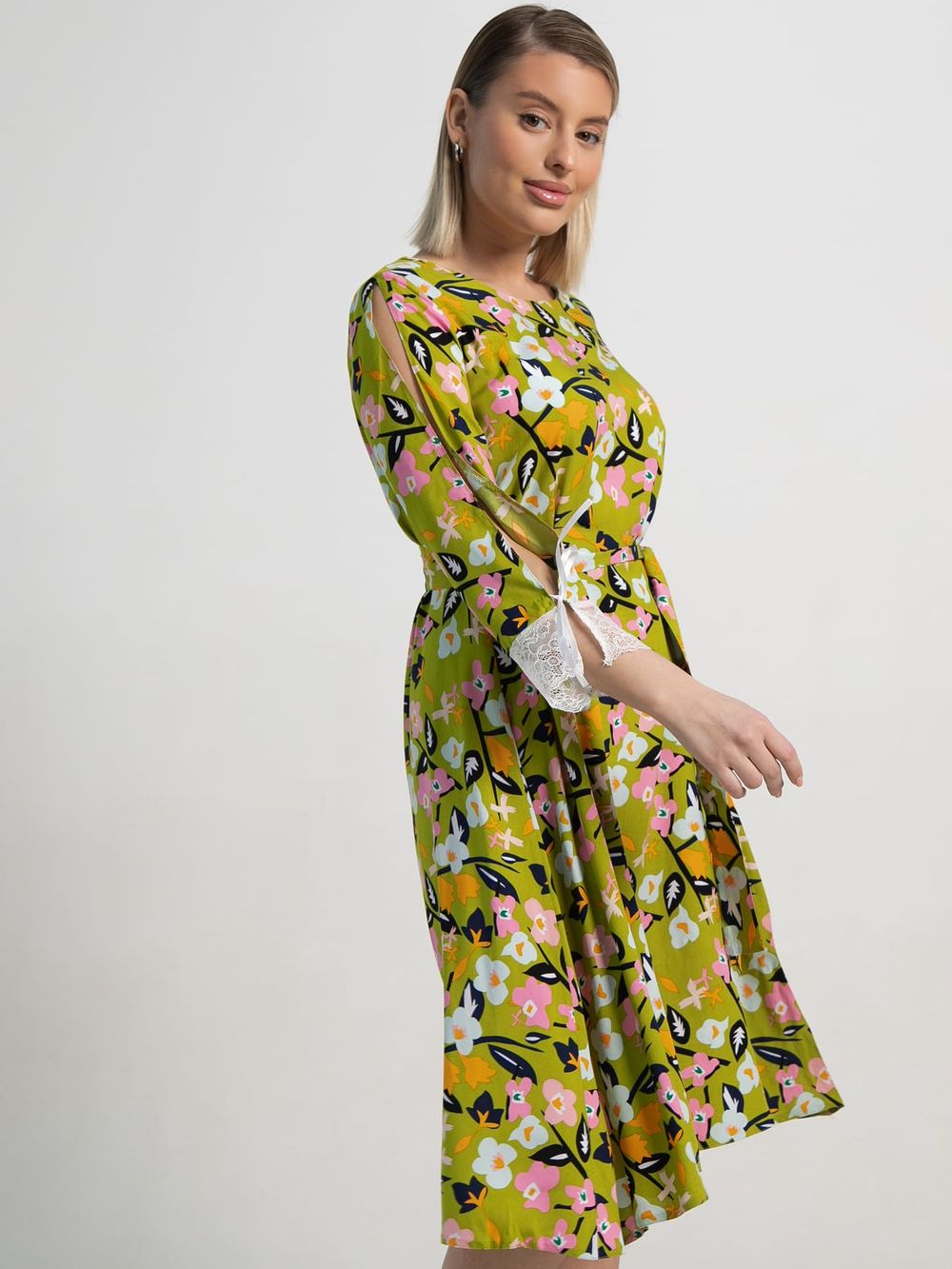 Платье Яна (зеленое) П15634-33М LT Collection