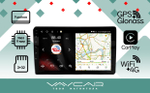 Магнитола для Toyota 200х100мм (рамка 9) - Vaycar VA77U-0007 на Android 13, 8-ядер, 2Гб-32Гб, 4G SIM-слот