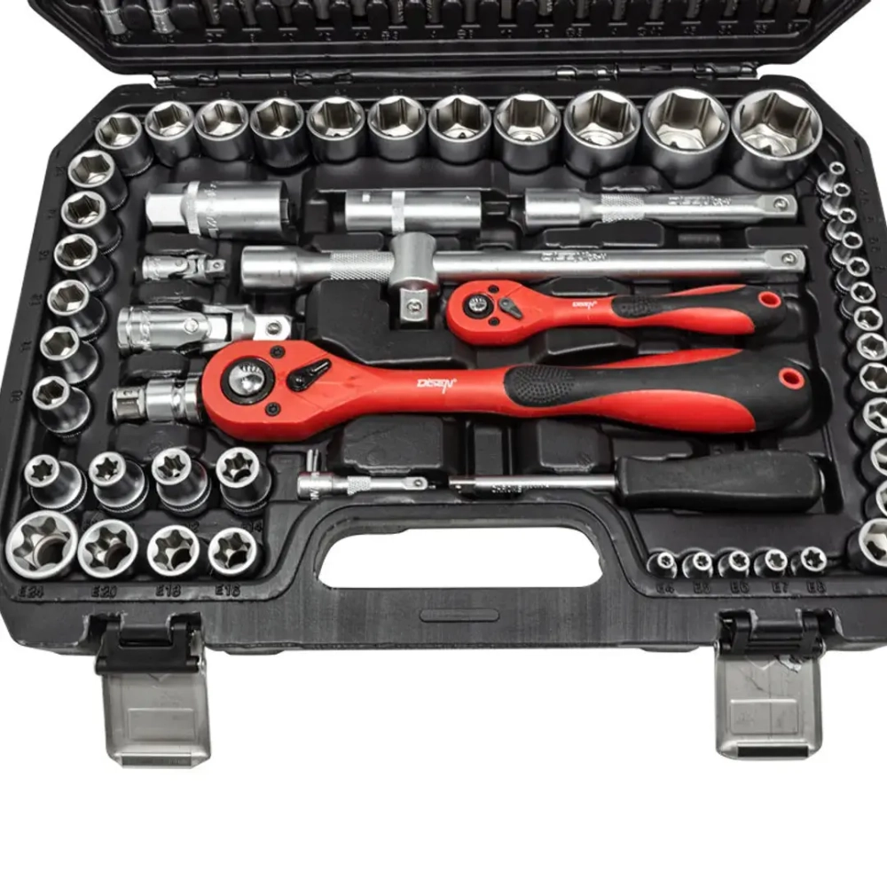 Набор инструментов 108пр.1/4''1/2''(6гр.)(4-32мм) DISEN DS-41082-5