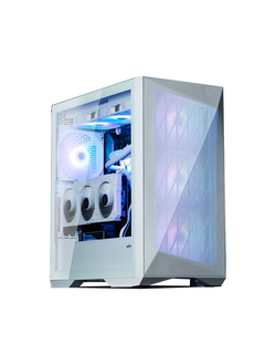 Корпус ZALMAN Z9 Iceberg MS, EATX, WHITE, WINDOW, 4x3.5", 5x2.5", 2xUSB2.0, 2xUSB3.0, 1xUSB 3.1 Gen2 Type-C, FRONT 3x140mm ARGB, REAR 1x140mm ARGB