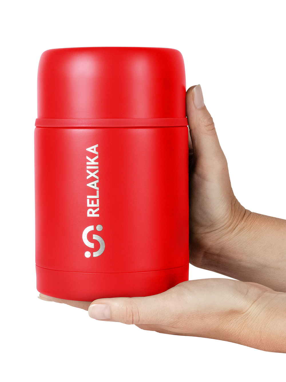 Термос для еды Relaxika 301 (0,7 литра), красный