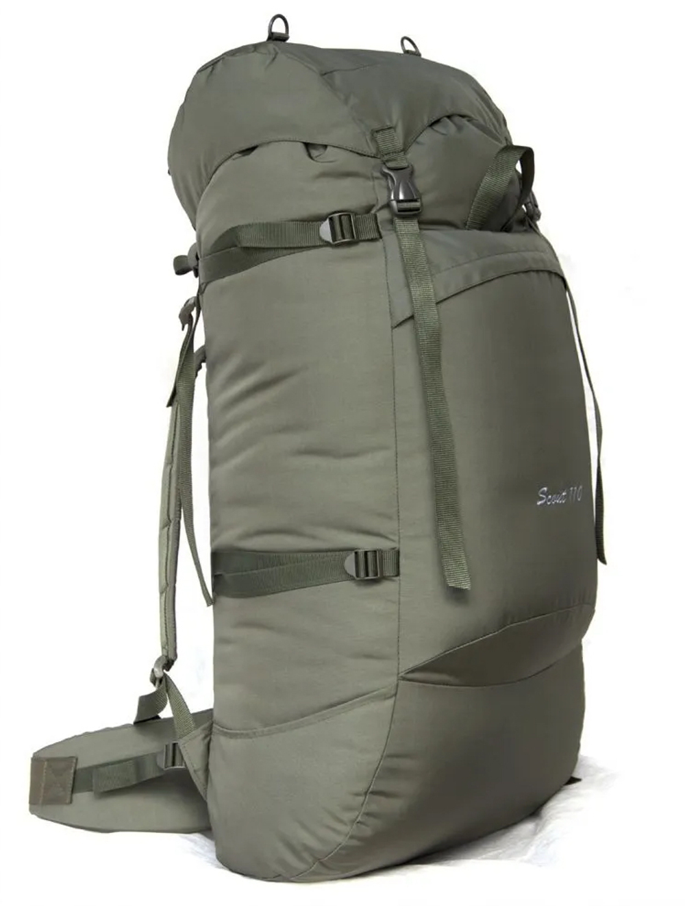 Рюкзак туристический Prival Скаут 110, Оксфорд 600, хаки