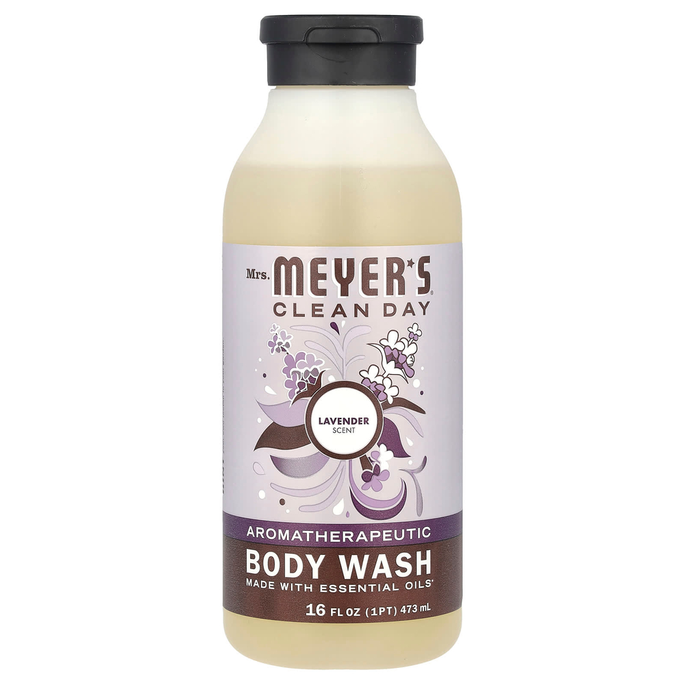 Mrs. Meyers Clean Day, Гель для душа, с лавандой, 473 мл (16 жидк. унц.)
