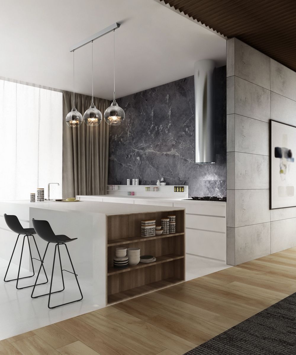 Подвесной светильник Maytoni Iceberg P012-PL-03-N