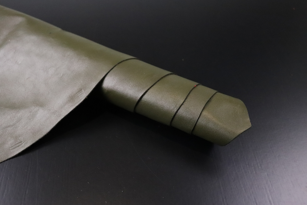 0,6-0,8 Кожа подкладочная Алофи Хаки 168 дм² (КЛ)