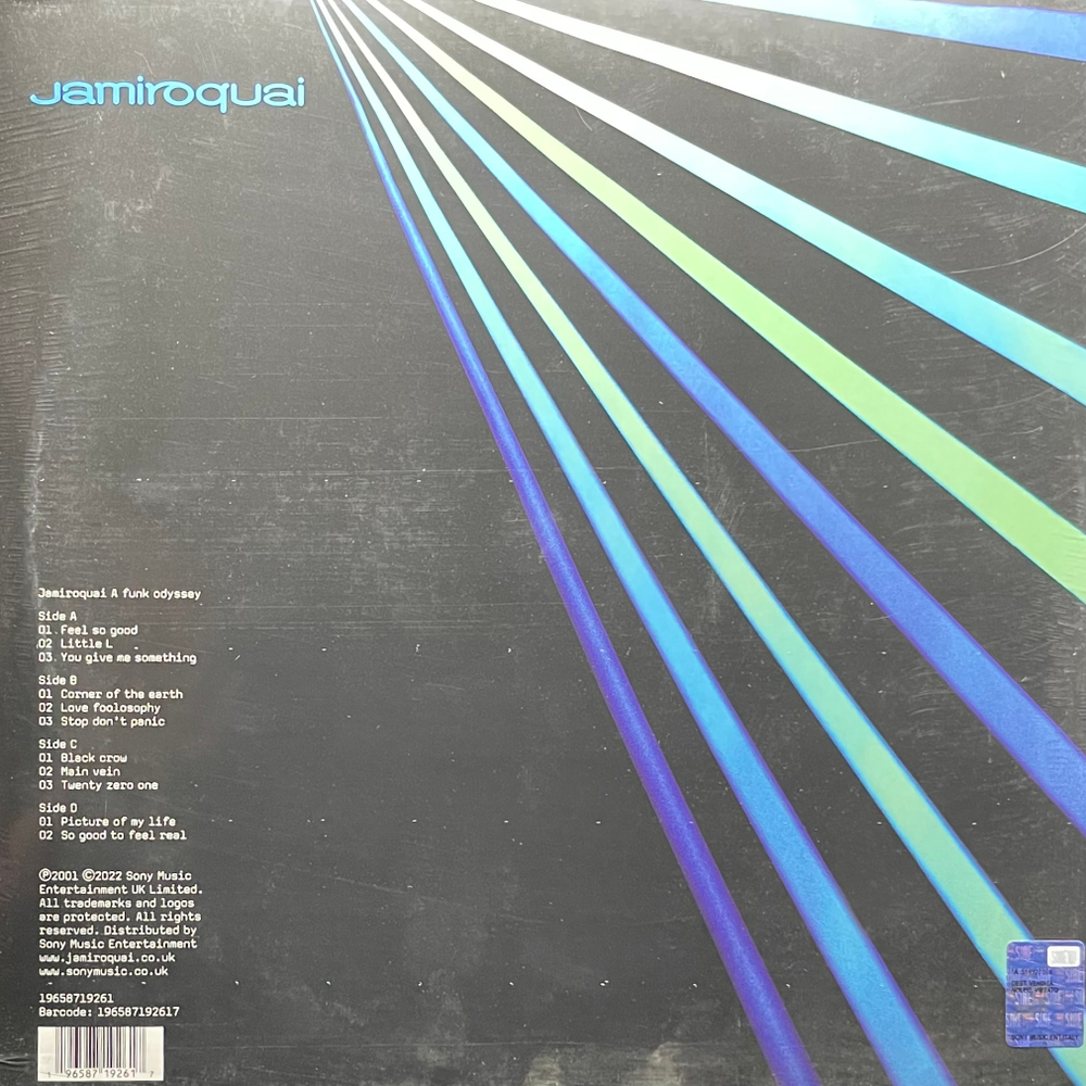 Jamiroquai ‎– A Funk Odyssey 2LP (Европа 2022г.)