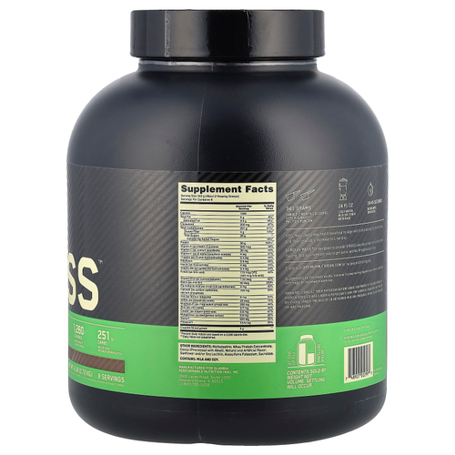 Optimum Nutrition, Serious Mass™, гейнер, шоколад, 2,72 кг (6 фунтов)