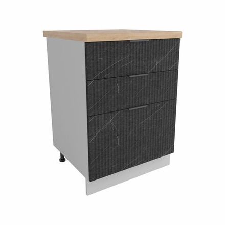 Кухня Модуль СЯБ 600 Монца Гранит оникс