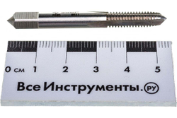 Машинно-ручной метчик, одинарный, для нарезания метрической резьбы ЗУБР М6 x 1,0 4-28005-06-1.0_z01