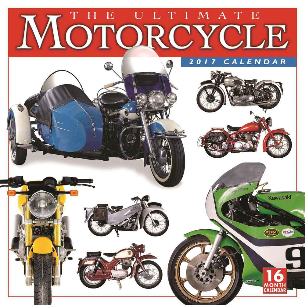 Календарь The Ultimate Motorcycle 2017 (29 х 29 см)