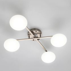 Citilux ATMAN SMART CL226A141 RGB LED Умная люстра Матовый Хром