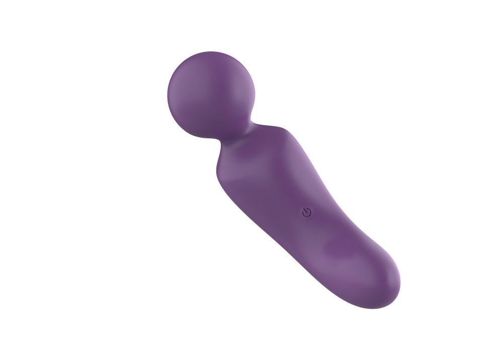 Вибратор- вонд с изогнутым корпусом Secwell SW24125-purple
