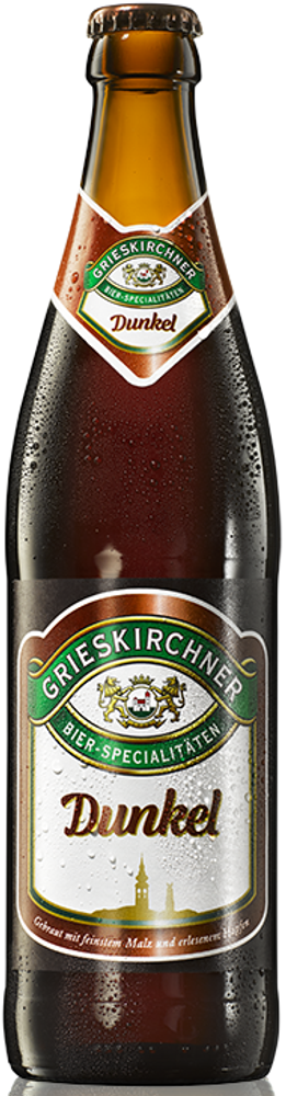 Пиво Грискирхнер Дункель / Grieskirchner Dunkel 0.5 - стекло