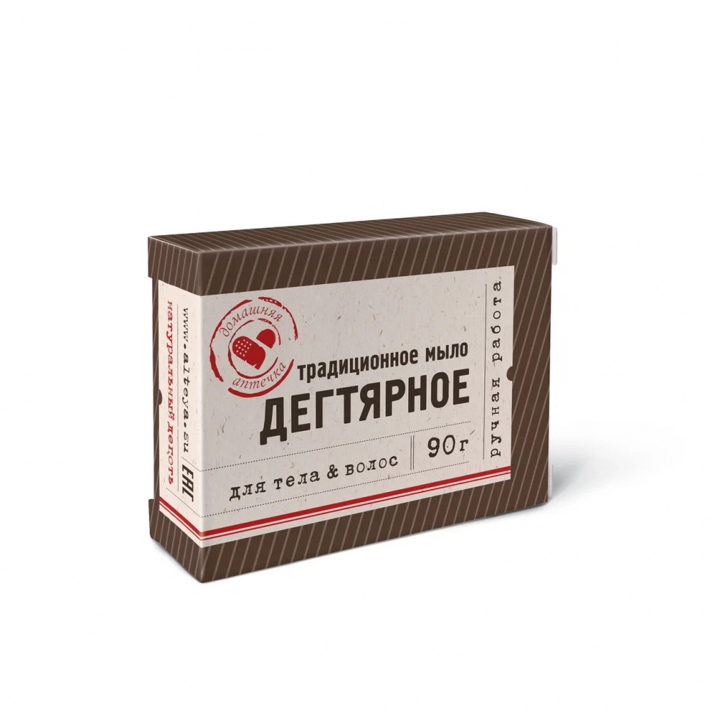 Мыло "Дегтярное", 90 г, Алтэя