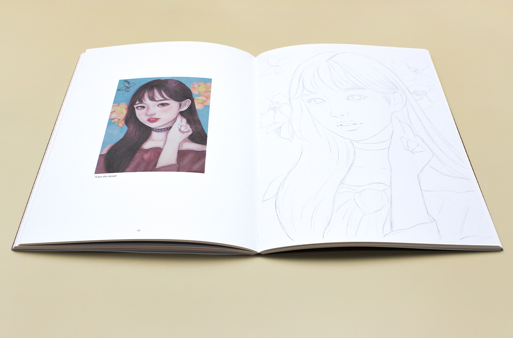 The mood. Coloring Book