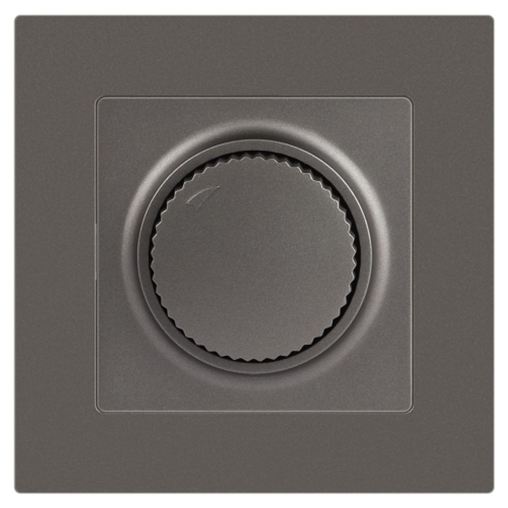 Светорегулятор Intro Accent 6-401-09 поворотный, 600Вт 230В, IP20, СУ, титан