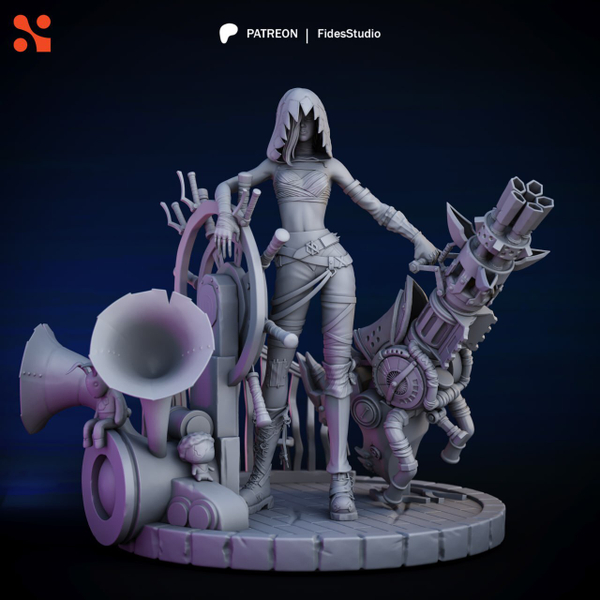 Фигурка Arcane Джинкс Лига легенд Jinx League of Legends