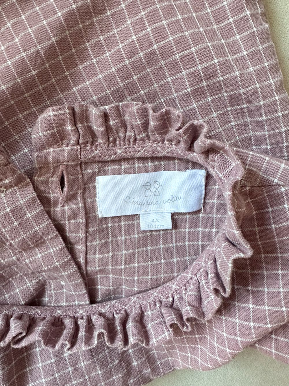 Хлопковая блузка C'era una Volta, 104