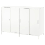 Шкаф-купе - IKEA TROTTEN, белый, 160х55х110 см, ТРОТТЕН ИКЕА