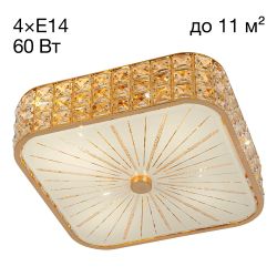 Citilux Портал CL324242 Люстра хрустальная Золото