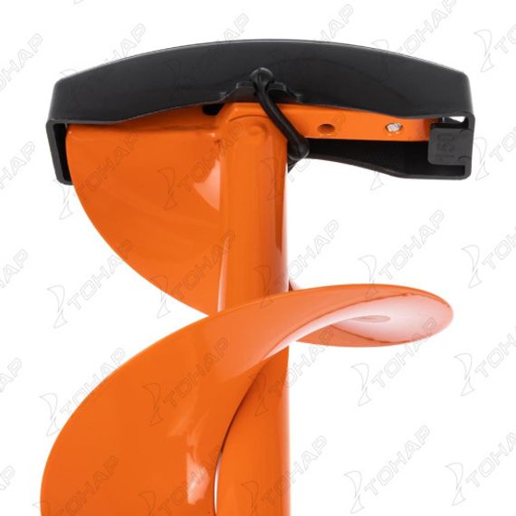 Комплект под шуруповерт, мотобур (шнек MOTOSHTORM 150(R)+адаптер АШ-02+молоточек) T-SMS150R-ASH02