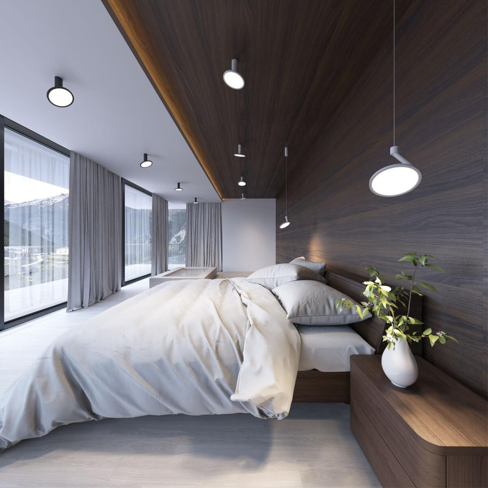 358347 OVER NT20 358 белый Светильник накладной IP20 LED 4000K 18W 85-265V HAT