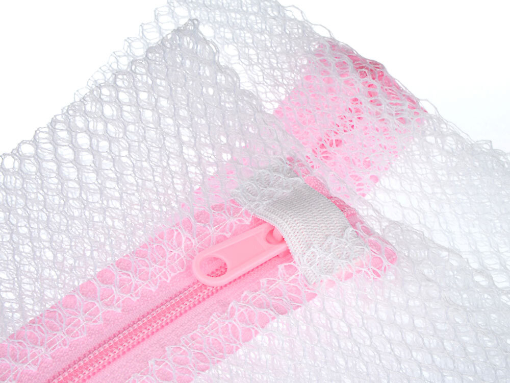 Мешок для стирки 40*30см на замке, крупная сетка