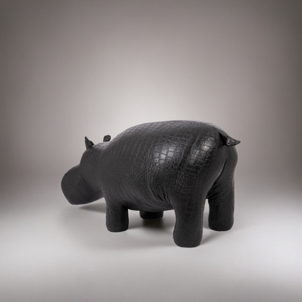 Банкетка Пуф Бегемот Черный большой