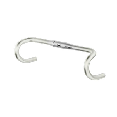 Руль алюм, ?25.4x440мм, баттированный, серебристый, ZOOM лого.DR-AL-210B BT 25.4x440 Si