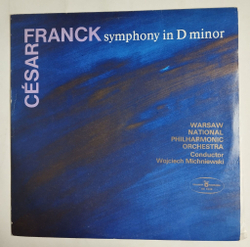 Винтажная виниловая пластинка LP Cesar Franck Symphony In D Minor (Польша 1978)
