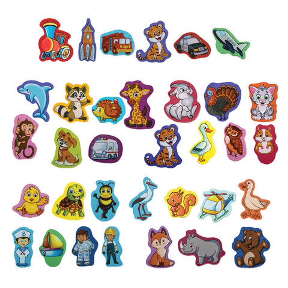 Сортер-доска деревянный развивающий по методу Монтессори, с магнитной рыбалкой BRAUBERG KIDS, 665242