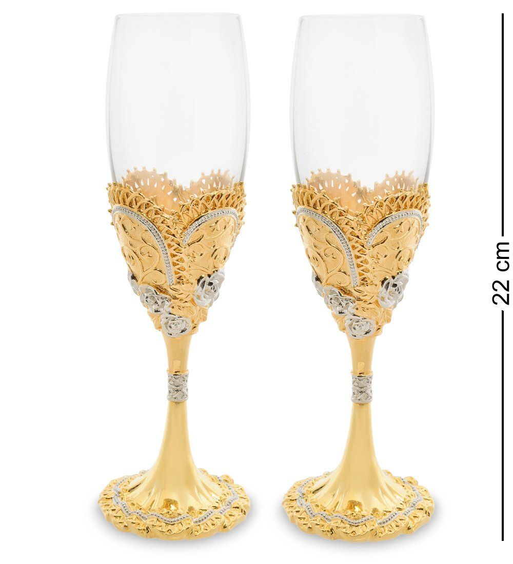 WIN-151 Набор бокалов для шампанского в подар.кор.