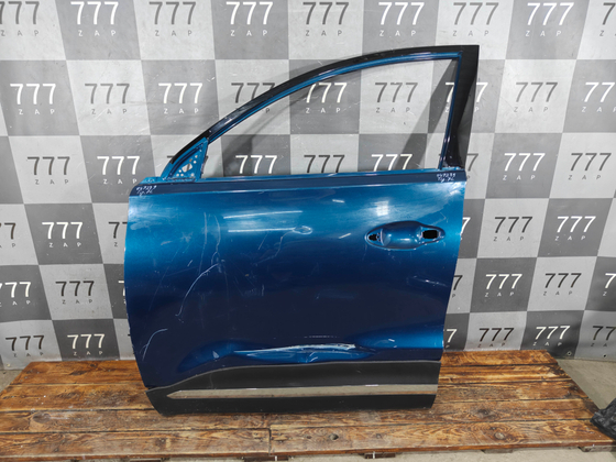 Дверь передняя левая Chery Tiggo 7 Pro, Tiggo 7L 20-нв Б/У Оригинал 551000929AADYJ