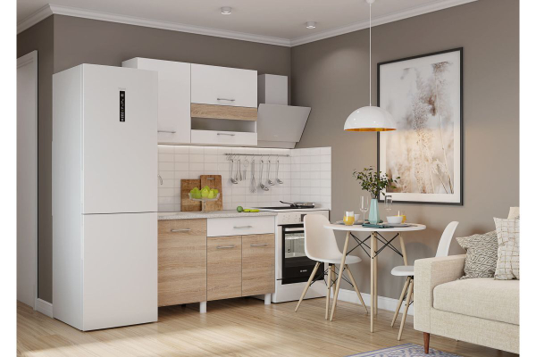 КУХНЯ  "Trend" 1.2 м.  ЛДСП СО СТОЛЕШНИЦЕЙ