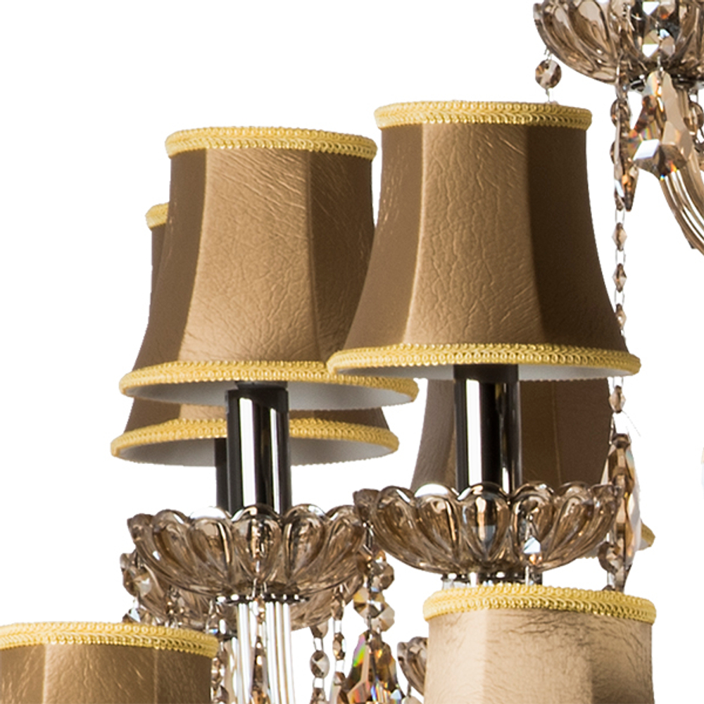 715577 6 КОР!!! Люстра NATIVO 57x40W E14 КОНЬЯК